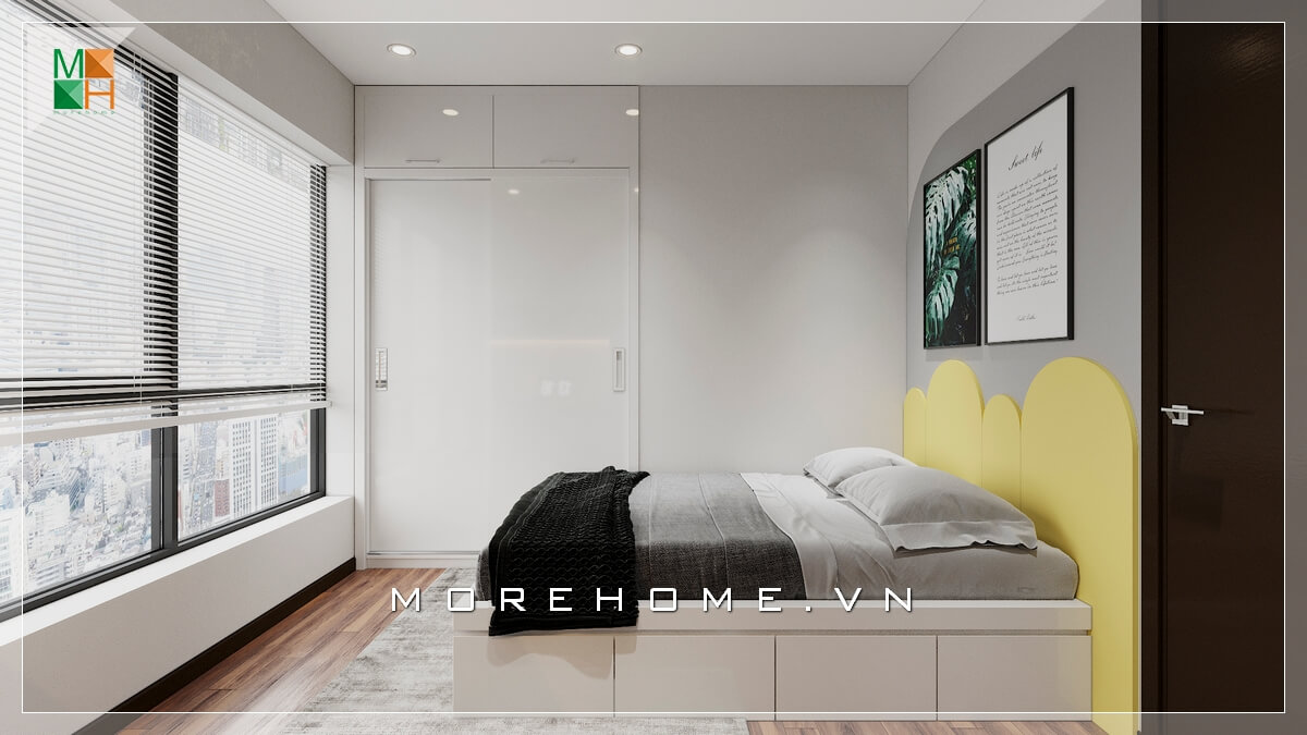 Giường ngủ chung cư hiện đại Giường ngủ chung cư hiện đại