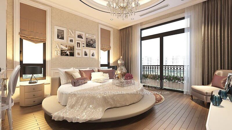 Mẫu giường ngủ gỗ tự nhiên bọc nỉ cao cấp để lại ấn tượng khó quên đối với bất cứ ánh nhìn nào.