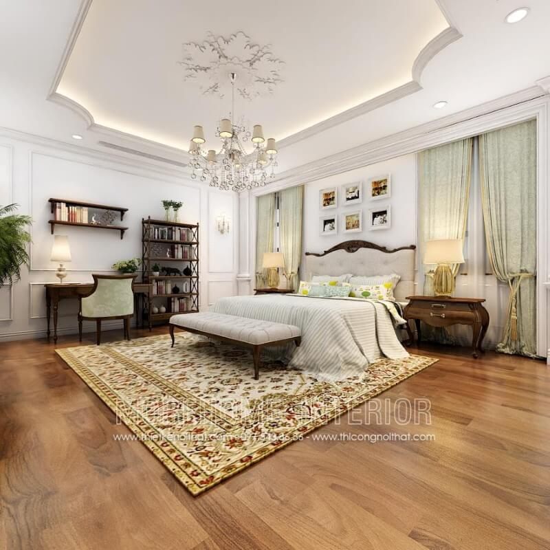 Sản phẩm táp đầu giường tủ đầu giường gỗ óc chó tân cổ điển đẹp cho phòng ngủ