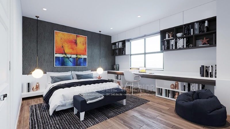 Trang trí nội thất phòng ngủ hiện đại đẹp