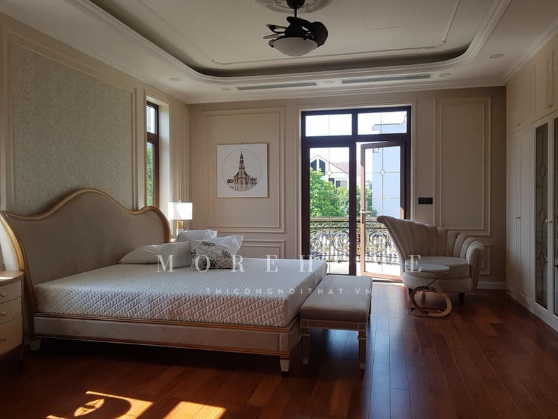 Thi công tranh canvas treo tường tòa tháp khung gỗ tô điểm trang trí cho không gian