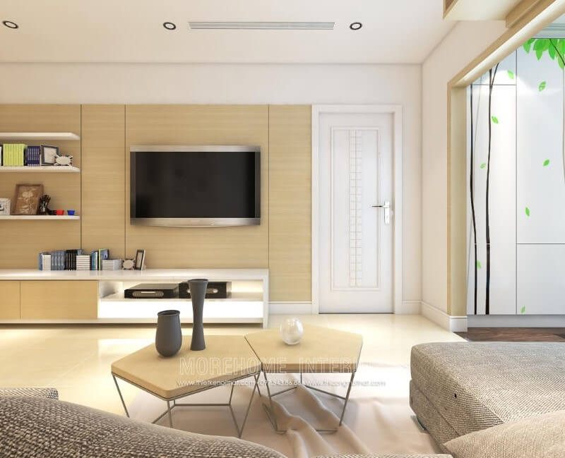 Bàn trà Decor chân sắt mặt gỗ công nghiệp mang đến sự thanh mảnh nhỏ gọn cho không gian sống của bạn