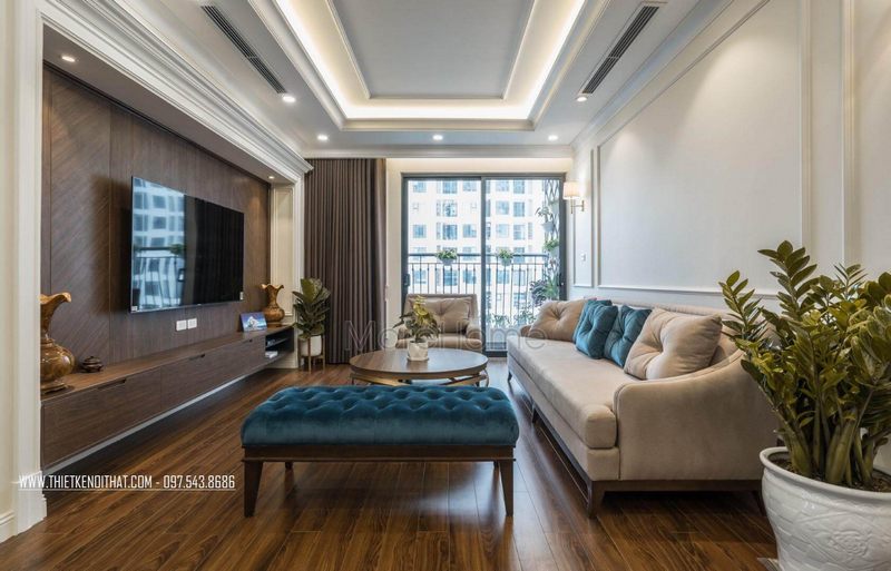 An Bình city sẽ trở nên đầy tinh tế hơn khi có một sofa hiện đại được lắp đặt vào không gian phòng khách của gia chủ.